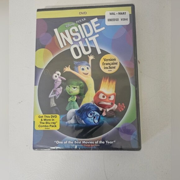 Disney Pixar Inside Out Movie DVD New - Picture 1 of 2